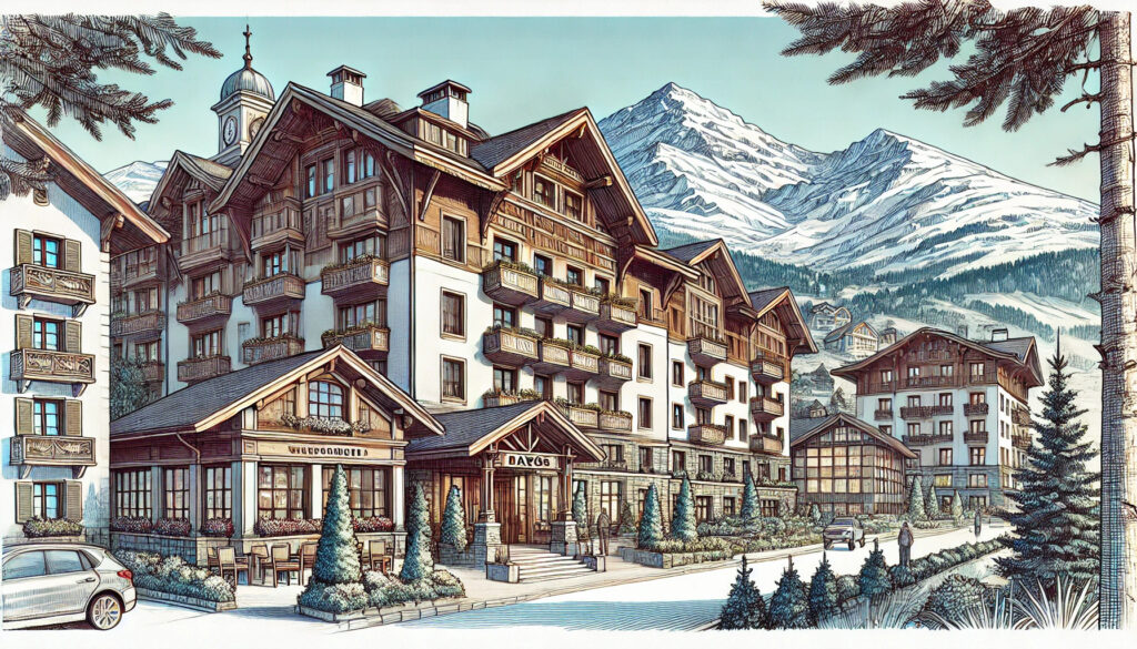 Image of a Swiss hotel